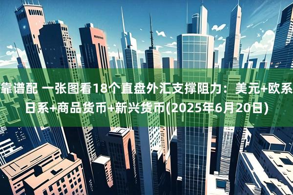 靠谱配 一张图看18个直盘外汇支撑阻力：美元+欧系日系+商品货币+新兴货币(2025年6月20日)