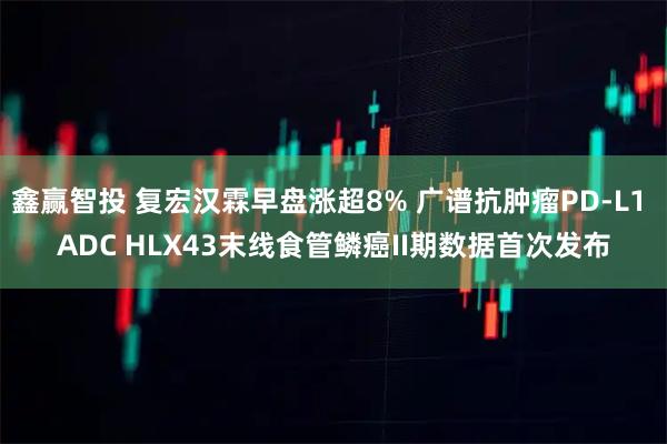 鑫赢智投 复宏汉霖早盘涨超8% 广谱抗肿瘤PD-L1 ADC HLX43末线食管鳞癌II期数据首次发布