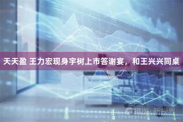 天天盈 王力宏现身宇树上市答谢宴，和王兴兴同桌